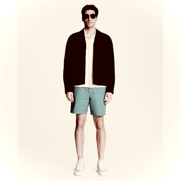 RAG & BONEMEaton Water Resistant Pull On Shorts Forest